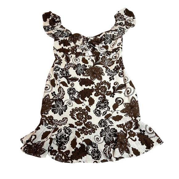 MINKPINK Amara Floral Mini Dress Size Medium NEW Vacation Party Festival Girly - Picture 4 of 12